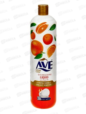 AVE Средство для мытья посуды Апельсин и цветы 900г 1532 *121532 *12