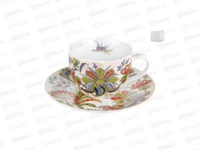 Пара чайная Bright Ornamental 250мл B0939-A06949 988715 *24