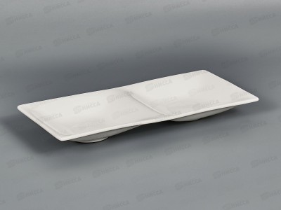 Менажница 2-х секционная JST2G230PC Meze 240673 *48