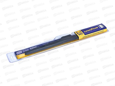 Щетка стеклоочистителя зимняя WINTER 17&quot/43см, 4 переходника