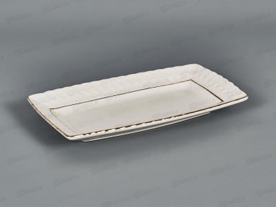 Блюдо прямоугольное CS705718-A 18см Снежная королева 749292 *72
