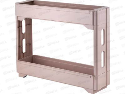 Этажерка  2-х секц. Keeplex на колесиках KL383712005