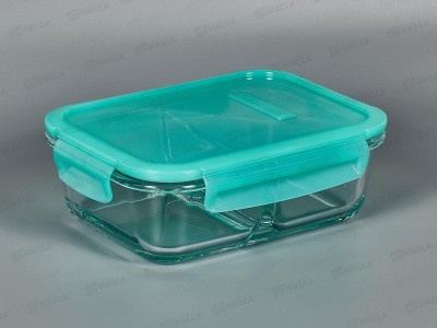 Контейнер Lockie&Lock Food 630мл с зеленой крышкой 1010мл 530286GR