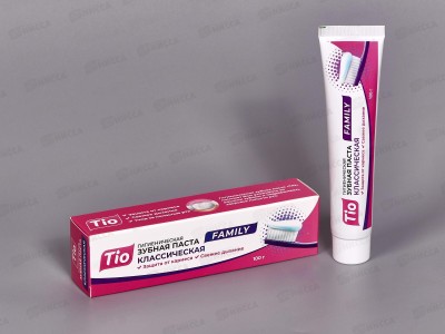 TIO зубная паста &quotFamily Классическая&quot 100гр *72