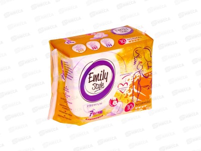 Emily Style прокладки критика Нормал 10шт Премиум С0007450 *24