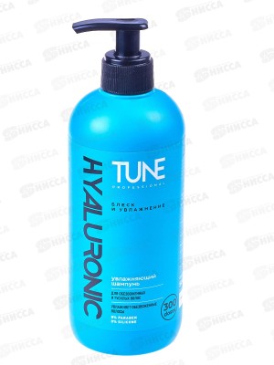 TUNE шампунь Hyaluronic для глубокого увлажнения волос 500мл с доз *12