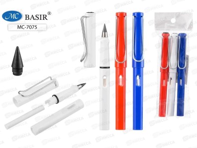 Карандаш вечный Basir Триколор МС-7075 *3/36
