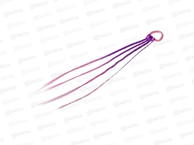 Ameli Пряди косичками детские 1шт фиолетовый WAT21454-12 8397
