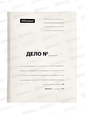 Скоросшиватель &quotДЕЛО&quot OfficeSpace,мелов., P280, А4 257306*200