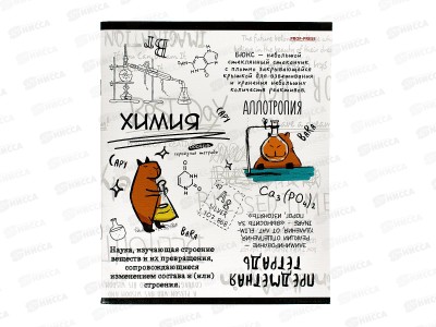 Тетрадь 48л кл. ПП &quotКапибара&quot Химия, 48-0002 *10/80