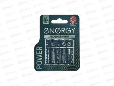 Батарейка Energy Power LR6/4B AA 4шт на блистере 107044