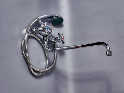 Смеситель для ванны G.lauf кран-букса 1/2 керамика 180гр., QMT7-A722  *10