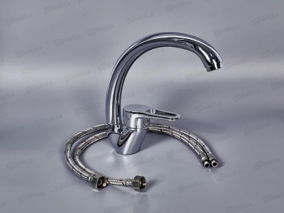 Смеситель для кухни SOLONE картридж d35 шпилька, SUP4-A045  *10