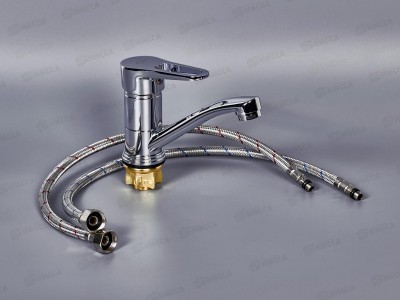 Смеситель для кухни SOLONE картридж d35, 4F-B045 *2 *20