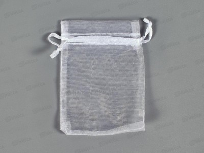 Мешок органза Basir, 7,5*9,5см цвет белый уп100шт MC-6720