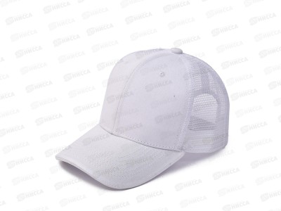 Бейсболка НB23039_1 белый 60% хл 40% п/э