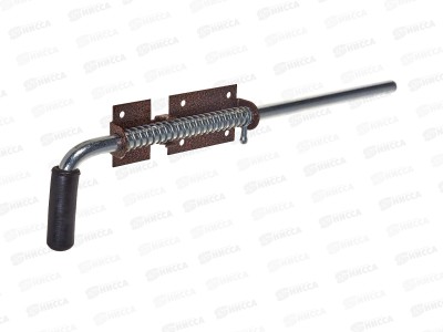Задвижка гаражная ЗГ-450П антик медь *10 УФ