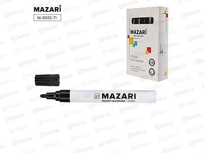 Маркер-краска MAZARI Prime 2мм, черный, M-5043-71*12/240