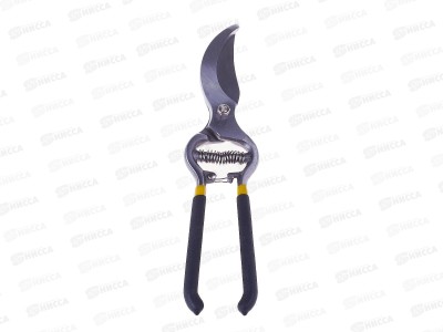 Секатор черно-желтые ручки 26см, AL-231039-1  *60