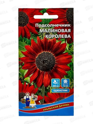 Подсолнечник Малиновая королева Евро *10 УрД +