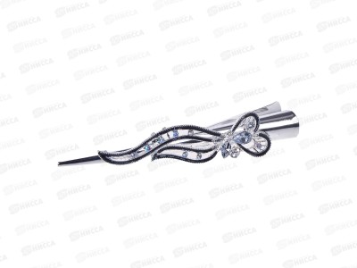 Заколка &quotУточка&quot со стразами,камень,бол . №4293