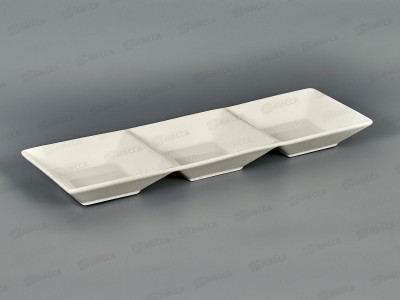 Менажница 3-х секционная квадрат JST3G330PC Meze 240671 *36