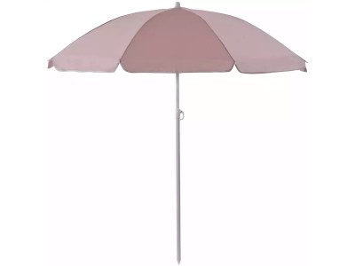 Зонт пляжный d-140см высота 185см с наклоном Beige RUSH WAY, 394774*12