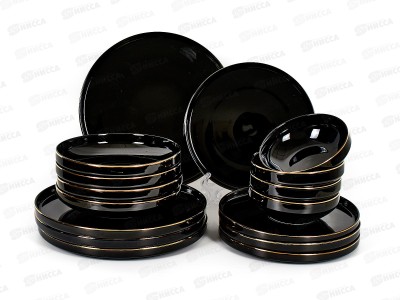 Набор столовый Black Gold 16пр 4 персоны DM3017