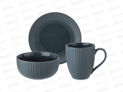 Набор посуды Lefard 3 предмета Trendy Черный 756-442