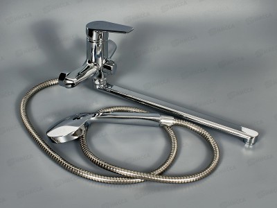 Смеситель для ванны длинный излив, шар., SL132-006E  *10