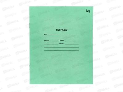 Тетрадь 12листов в узкую линию BG 57426*240