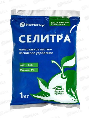 БИО МАСТЕР Селитра азотно-магниевая 1кг *25