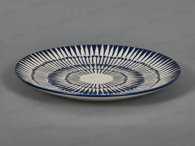 Тарелка обеденная H230720A17-D/P 26,5см Ethnic stile