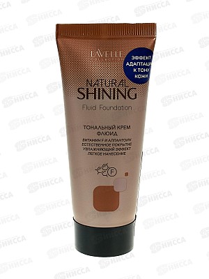 Lavelle Тональный крем Natural Shining тон 02 ванильно-розовый 30мл