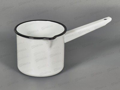 Ковш 1,4л со сливом длинная ручка без рисунка 01-2009 *6
