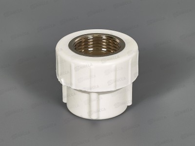 Адаптер PP-R с внутренней резьбой белый 20x3/4&quot Jakko *20/80