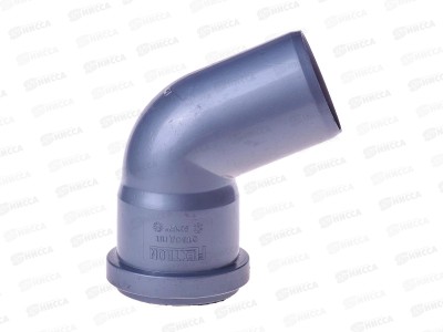Отвод канализационный 67 серый 50 *130