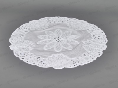 Салфетка ажурная GRACE Лейс 30*30 LO-1009U круг 109327 *12