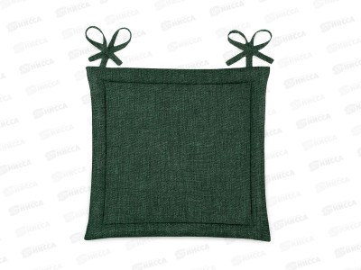 Подушка для стула 40*40 ВН рогожка изумруд