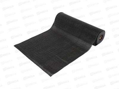 Коврик-дорожка ПВХ Zig-Zag 5мм 0,9*10м Черный 22157 VORTEX *1