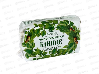 Мыло туалетное Банное 100гр в обертке *68 О