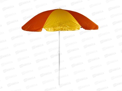 Зонт пляжный d-220см высота 185см с наклоном Orange RUSH, 394778 *12
