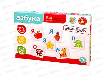 Игра настольная Азбука. &quotУчим буквы&quot 05315