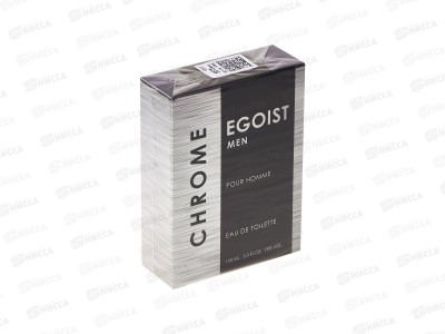 ЮП 100мл Egoist men chrome, туалетная вода мужская М