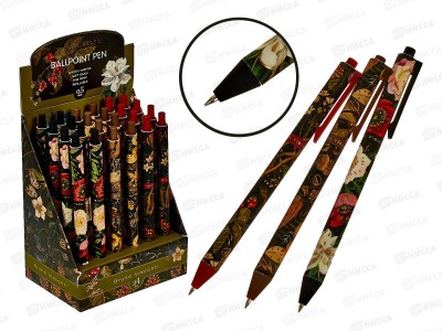 Ручка шариковая  ArtClick Flora Black night 0.5мм синяя 20-0374/01