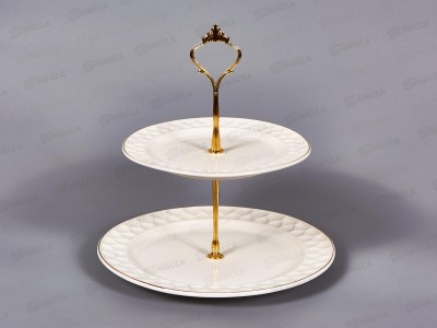 Фруктовница 2-х ярусная 7+9 802-0323 *12