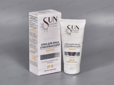 Sun Expert крем для лица отбеливающий дневной 50мл *14