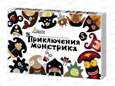 Игра настольная ходилка &quotПриключения монстрика&quot 05371