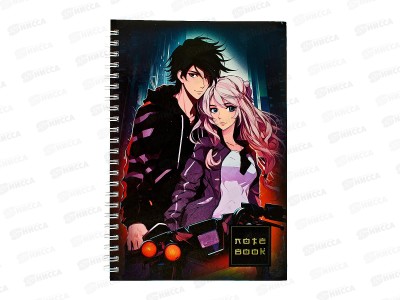 Книжка записная Апплика 60л А5 Аниме.Романтик, греб, С9855-04*30