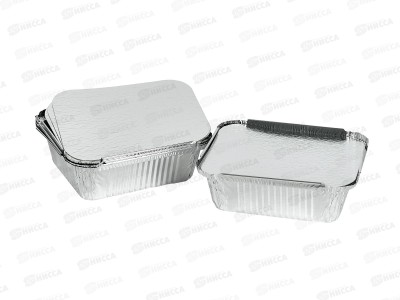 Форма для запекания ХОЗЯЮШКА порционная алюминний  0,43л 144*119*40 4шт